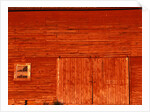 Detail of a Red Barn by Anonymous