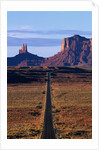 Road Through Monument Valley Navajo Tribal Park by Anonymous