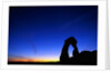 Evening Sky Over Delicate Arch by Anonymous