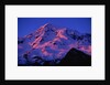 Sunset Alpenglow on Mount Rainier by Anonymous