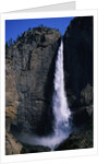 Upper Yosemite Falls During Spring Thaw by Anonymous