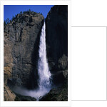 Upper Yosemite Falls During Spring Thaw by Anonymous