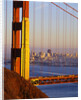 Golden Gate Bridge and San Francisco Skyline by Anonymous