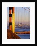Golden Gate Bridge and San Francisco Skyline by Anonymous