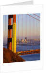 Golden Gate Bridge and San Francisco Skyline by Anonymous