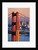 Golden Gate Bridge and San Francisco Skyline by Anonymous