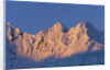 Sun Setting on Fief Mountains by Anonymous