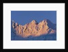 Sun Setting on Fief Mountains by Anonymous