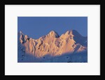 Sun Setting on Fief Mountains by Anonymous