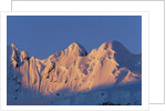 Sun Setting on Fief Mountains by Anonymous