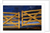 Locked Wooden Fence Gate by Anonymous