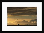Dark Clouds Above Mountains by Anonymous