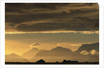 Dark Clouds Above Mountains by Anonymous