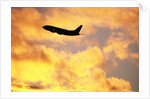 Jet Taking Off from SeaTac International Airport by Anonymous