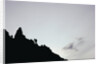 Female Hiker Climbing Twin Peaks by Anonymous