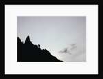 Female Hiker Climbing Twin Peaks by Anonymous