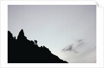 Female Hiker Climbing Twin Peaks by Anonymous
