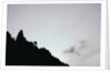 Female Hiker Climbing Twin Peaks by Anonymous