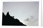 Female Hiker Climbing Twin Peaks by Anonymous