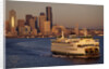 Ferry Boat in Elliot Bay by Anonymous