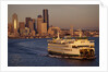 Ferry Boat in Elliot Bay by Anonymous