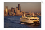 Ferry Boat in Elliot Bay by Anonymous