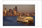 Ferry Boat in Elliot Bay by Anonymous