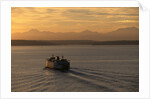 Ferry Boat in Elliot Bay by Anonymous
