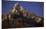 Sun Setting on Machhapuchare by Anonymous