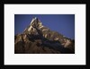 Sun Setting on Machhapuchare by Anonymous