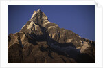 Sun Setting on Machhapuchare by Anonymous