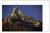 Sun Setting on Machhapuchare by Anonymous