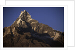 Sun Setting on Machhapuchare by Anonymous