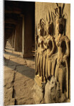 Bas Relief Sculptures at Angkor Wat by Anonymous