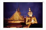 Statue Outside of Buddhist Temple by Anonymous