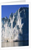 Ice Block Breaking off of Glacier by Anonymous