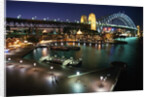 Campbells Cove and Sydney Harbour Bridge by Anonymous