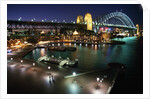 Campbells Cove and Sydney Harbour Bridge by Anonymous