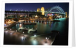 Campbells Cove and Sydney Harbour Bridge by Anonymous