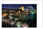 Campbells Cove and Sydney Harbour Bridge by Anonymous