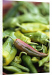 Chili Peppers at Market by Anonymous