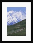 Road in Thorofare Pass Below Mt. McKinley by Anonymous