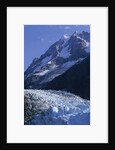 Mount Orville Above Johns Hopkins Glacier in Alaska by Anonymous