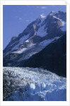 Mount Orville Above Johns Hopkins Glacier in Alaska by Anonymous