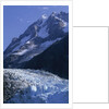 Mount Orville Above Johns Hopkins Glacier in Alaska by Anonymous