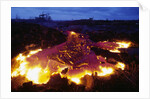 Pahoehoe Lava from Kilauea by Anonymous