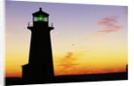 Peggy's Cove Lighthouse at Sunset by Anonymous