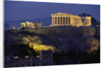 Parthenon Illuminated at Dusk by Anonymous
