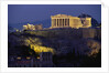 Parthenon Illuminated at Dusk by Anonymous