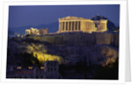 Parthenon Illuminated at Dusk by Anonymous